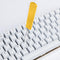 2 in 1 Mechanical Keyboard Key Cap Puller Keycap Shaft Remover Kit (Yellow)