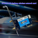 Dual Band Wireless PCIEX WiFi Bluetooth 4.0 Card 433Mbps 802.11a/ac for PC