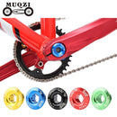 MUQZI CNC MTB Road Bike M19 Crank Cover Screws Crankset Bolt Cap (Blue)