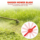 15pcs Grass Trimmer Blade Heads Replacements Lawn Mower Brush Cutter Garden Tool