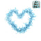 2M Christmas Tree Blue Feather Boa Strip Xmas Ribbon Wedding Garland Decor,`
