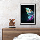 Wall Art Pictures Posters Color Butterfly Oil Paint Painting Bedroom Ornaments