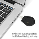 Portable USB Charger for OnePlus Watch Smartwatch Wireless Dock (Black) Newly