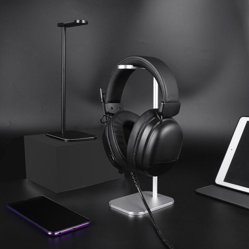 Aluminum Alloy Headphones Holder Stand Universal Headset Earphone Hanger Rack