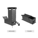 Outdoor Camp Stainless Steel Wood Stove Backpacking Picnic Hiking Rocket Stove