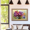 DIY Digital Painting By Numbers Flower Picture Modern Wall Art Home Decor