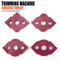 #A 4pcs/Set Trimming Radius R Plate Jig R5 R10 R15 R20 R25 R30 R35 R40 Locator