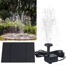 7V 200L/H Outdoor Fish Tank Fountain Pool Pond Solar Panel Water Pump Kits