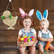 Easter Wooden Hanging Pendant Rabbit Chicken Ornament Home Decor (JM00458)