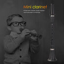 Mini BB B Flat Clarinet Pocket Clarionet Woodwind Instrument with Carrying Bags