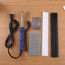 Plastic Welding Solder Iron Kit Car Bumper Dashboard Repair Tool (US Plug) Newly