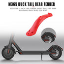 Electric Scooter Rear Wheel Ducktail Fender with Taillight for M365/M365 Pro