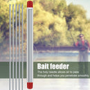 5pcs Hollow Earthworm Hooking Needle Worm Penetrate Needles Fishing Accessories