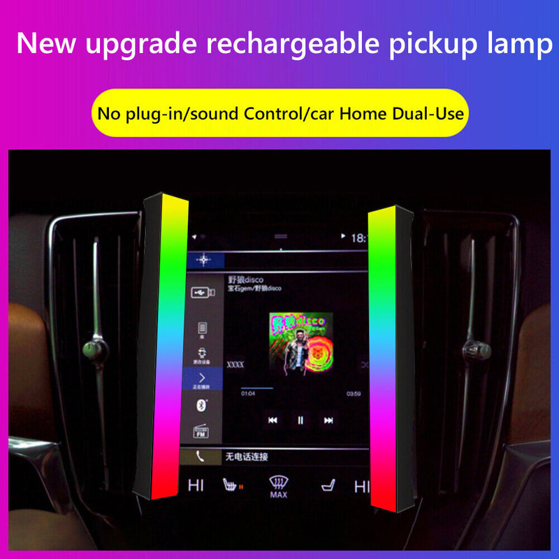 App Control Rhythm Light Bluetooth-Compatible Music Activate Lamp (Battery)