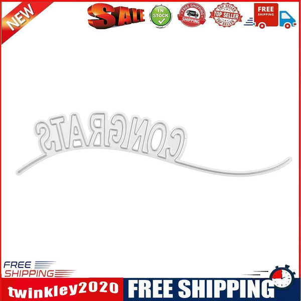 Metal Cutting Dies Stencils for DIY Scrapbooking Photo Album Congrats Card