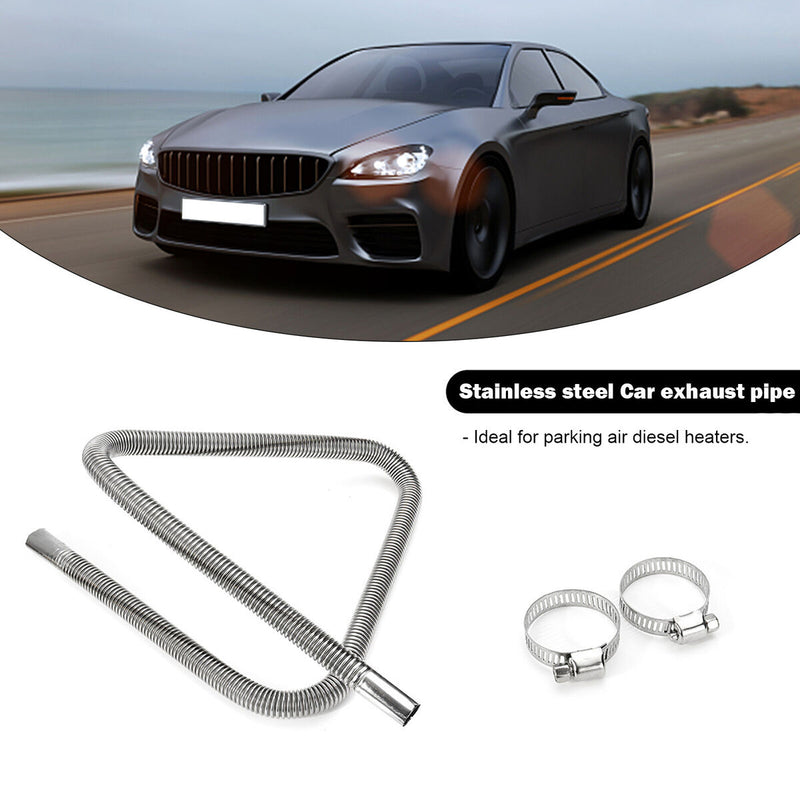 Air Heater Pipe 2.5 cm Inner Stainless Steel Exhaust Pipe for Eberspacher Propex