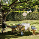 #A Practical Solar Lanterns Nylon Cloth Outdoor Hanging Garden Yard Decor