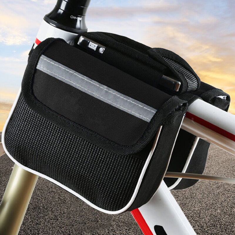 Bicycle Bag Front Tube Rainproof Bike Pouch Phone Case MTB Cycling Accessor
