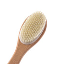Body Exfoliating Cleaner Double Side Head Shower Brush Bristle Bath Brush