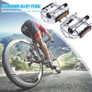 Bicycle Pedal Aluminium Lightweight Mountain MTB Cycling Bike Flat Pedals Newly