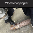 3pcs Firewood Splitter Adapter Rod Split Cone Drill Bit Woodworking Tools Newly