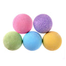 Bath Salt Ball Body Skin Whiten Stress Relief Bubble Shower Ball (Red)