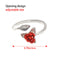 Yarn Guides Finger Wear Rose Flower Shape Sewing Crochet Loop Knitting Ring