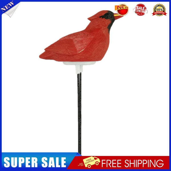 Soil Water Tester Bird Shape Flower Pot Moisture Sensor Farm Meter (Red)