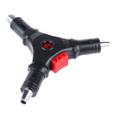 Portable Coaxial Cable Stripper Coaxial Stripping Connector Tool for RG59/6