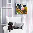 5D DIY Diamond Painting Kits Full Square Drill Sunflower Cow Wall Picture (F4