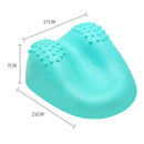 Blue Cervical Repair Pillow Neck Massage Traction Ergonomic Design Pillow Newly
