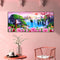 Waterfall Welcome Pine Oil Paint By Numbers Kits DIY Canvas Wall Picture Cr