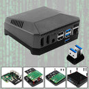 Argon One M.2 Aluminum Alloy Case SSD Adapter Shell Enclosure with Cooling Fan