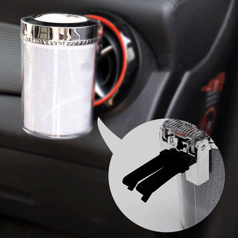 Universal Car Ashtray with Luminous LED Lights Car Cigarette Ash Tray Container