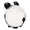 Zodiac Pig Crystal Diamond Birthday Gift Home Office Ornaments (Black) Newly