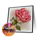 #A Handmade Drawing Flower Series 5D DIY Full Round Drill Drawing Kit Diamond