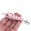 10cm 9g Luminous Octopus Jig Hook Wood Shrimp Bait Squid Sea Fishing Hooks Lure