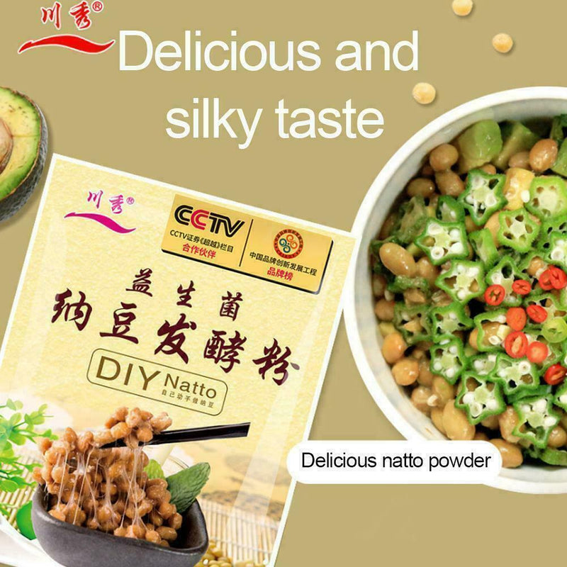3g/Bag DIY Natto Powder Bacillus Subtilis Nattokinase Edible Agent S9G4 P4R0