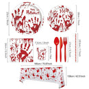 Halloween Paper Plates Napkins Dinnerware set Halloween Disposable Tableware