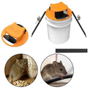 Cat Head Smart Mouse Rat Trap Flip N Slide Bucket Lid Door Mousetrap (1pc) Newly
