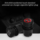 2pcs Automobile Charger Power Adapter Plug Car Power Adapter Dust Cover