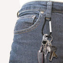 10pcs Durable Spring Hang Backpack Carabiner Aluminum Clip Hook Buckle Access