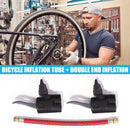 Bike Pump Air Pants Dual Head Schrader Presta Valve Adapter Cycling Accessories