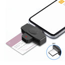 USB-C Type C Smart Card Reader ID/Bank/SIM Cloner CAC Adapter Reader`