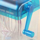 A6 Manual Hand Paper Shredder DocumentFile Handmade 7Y6R I5T4 Cutting T9N8