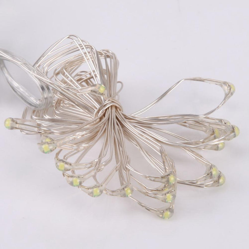 20LED Copper Wire String Lights Holiday Party Decor Lighting (Light Blue