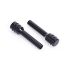 2pcs Universal Aluminum Interior Door Lock Knob Pins for Car Truck (Black) Newly