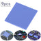 9pcs 30x30x2mm Pad GPU CPU Heatsink Cooling Conductive Silicone Thermal Conductive Pad f