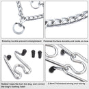 Stainless Steel Pet Training Tool Training Collar Dog Prong Collar Dog Leash