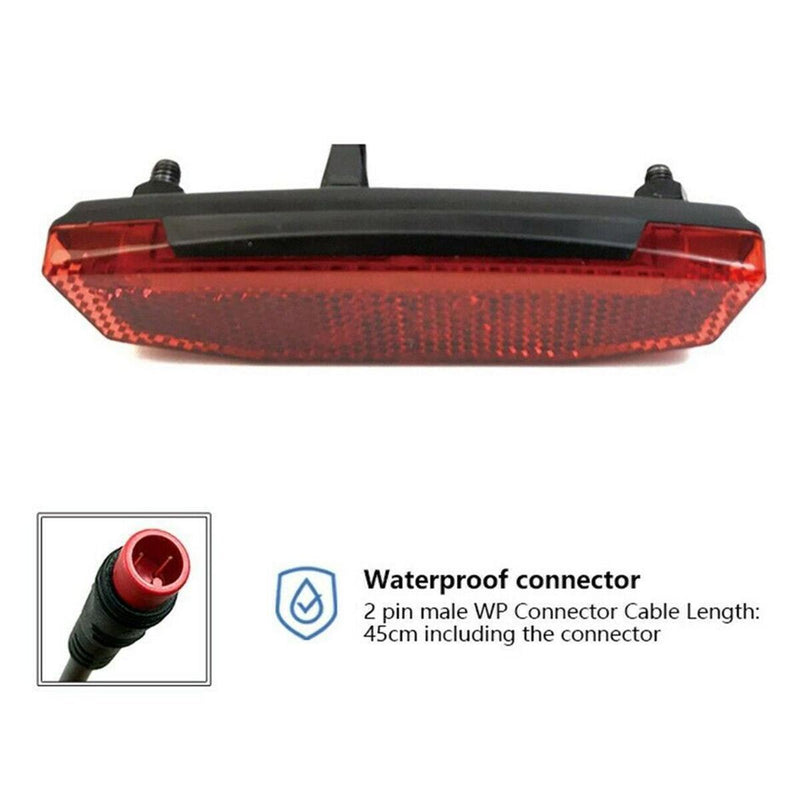 Rear Light Tail Light Cycling E-bike Ebike Electric Bicycle For Pasion E-bike`